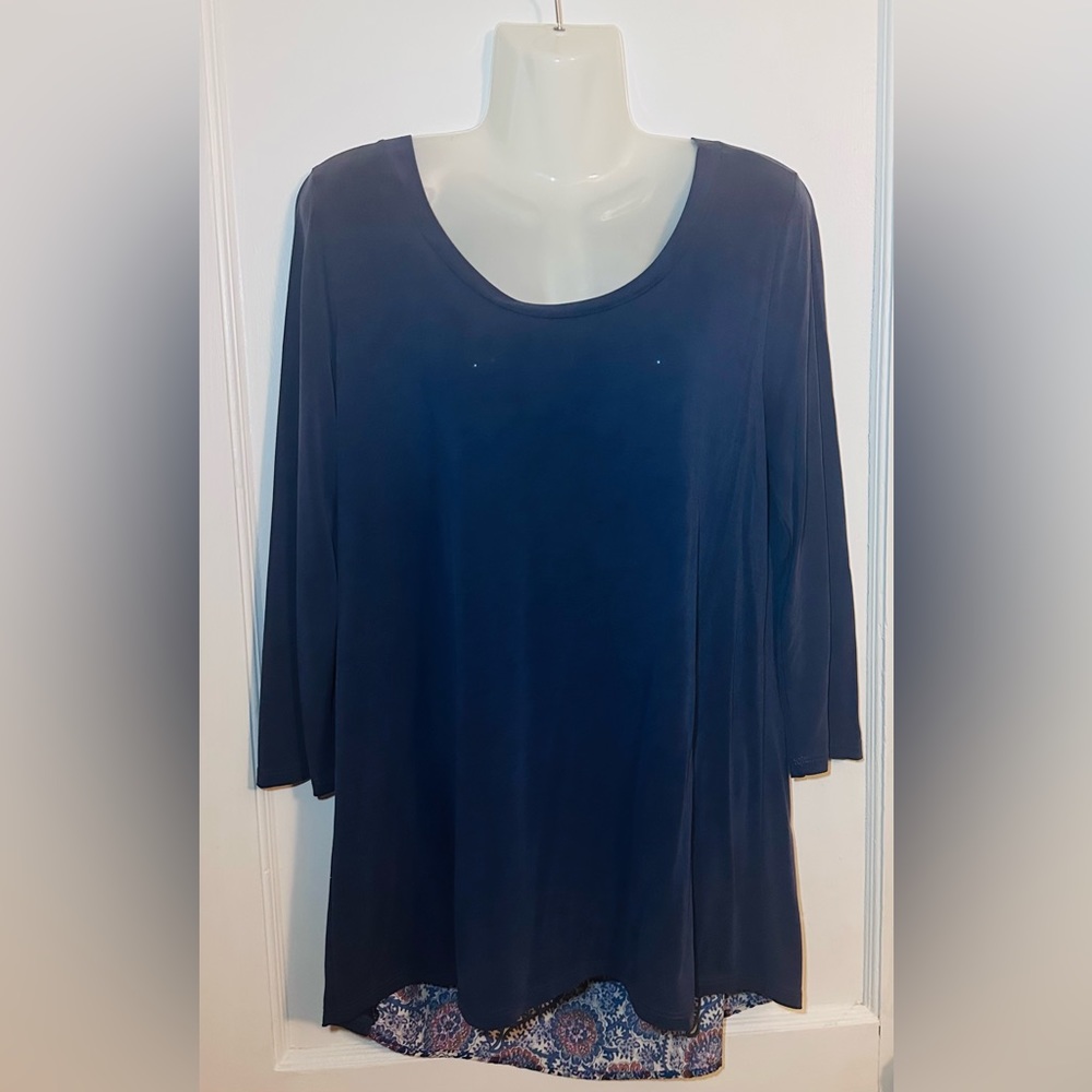 Long sleeve Woven Back